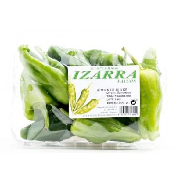 Pimiento dulce para freír bandeja (200 g aprox) - 0.16 kg - Imagen del producto en Findit