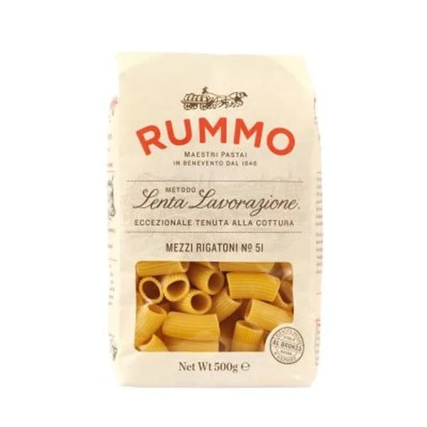 Mezzi rigatoni 500 g - 0.4 kg - Imagen del producto en Findit