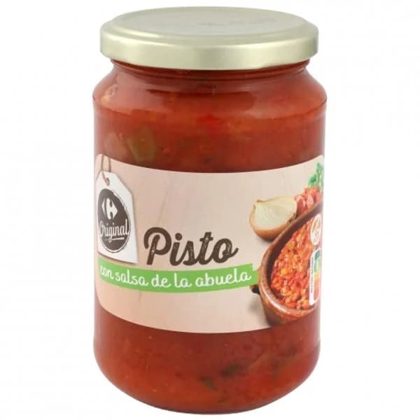 Pisto con salsa de la abuela Original Carrefour sin gluten 350 g. - 1 ud - Imagen del producto en Findit