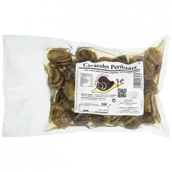 Caracol bobe precocido Caracoles Peribáñez 500 g - 0.5 kg - Imagen del producto en Findit