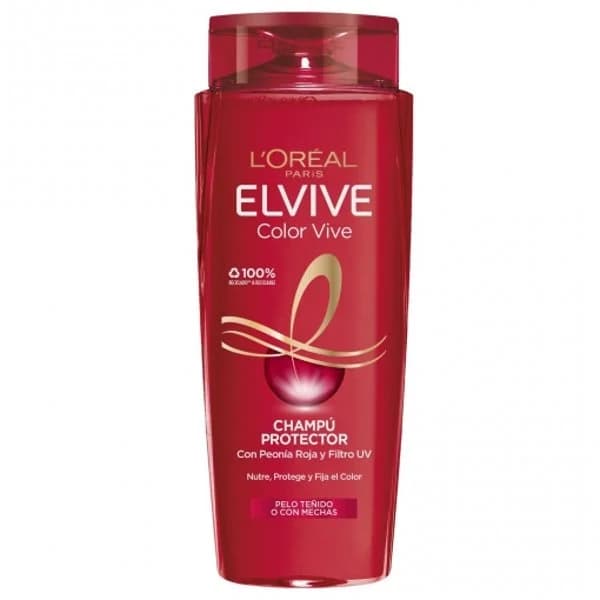 Champú protector para el pelo teñido Color Vive Elvive L'Oréal Paris 690 ml. - 0.7 l - Imagen del producto en Findit