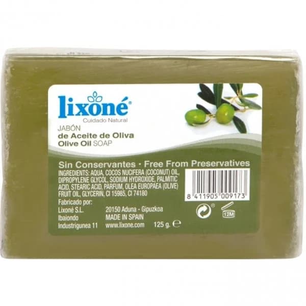 Jabón de manos en pastilla de aceite de oliva 125 g. - 0.12 kg - Imagen del producto en Findit