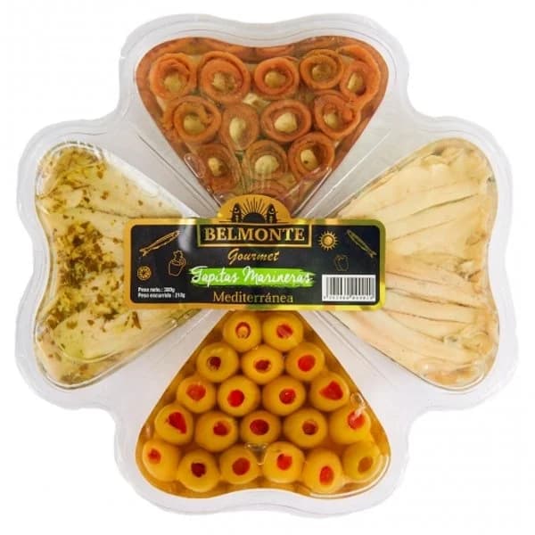 Tapita Marinera Mediterránea Belmonte Gourmet 300 g - 0.3 kg - Imagen del producto en Findit