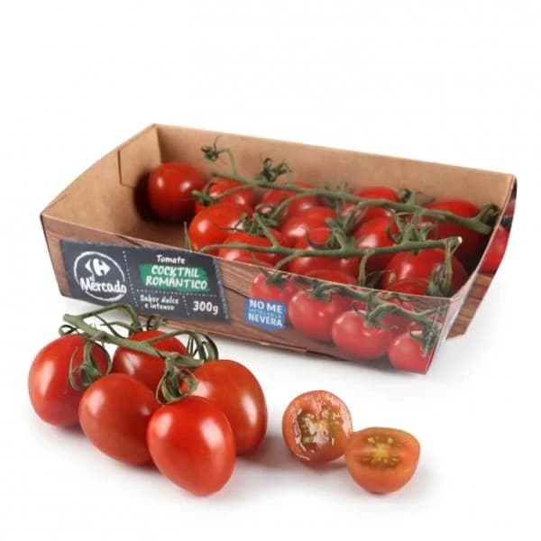 Tomate cherry cocktail romántico Carrefour 300 g - 0.3 kg - Imagen del producto en Findit