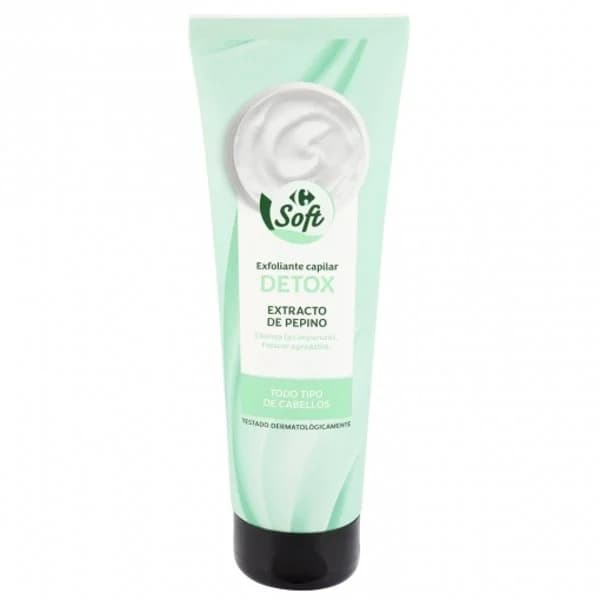 Exfoliante capilar detox Carrefour Soft 250 ml. - 1 ud - Imagen del producto en Findit