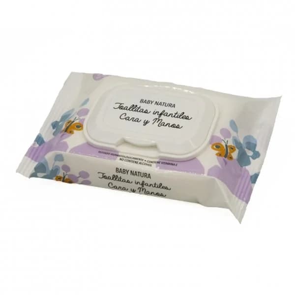 Toallitas infantil cara y manos Baby Natura 20 ud. - 19.33 ud - Imagen del producto en Findit