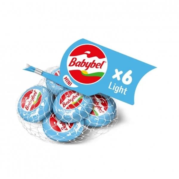 Queso light MINIBABYBEL, 6 uds., malla 120 g - 0.12 kg - Imagen del producto en Findit