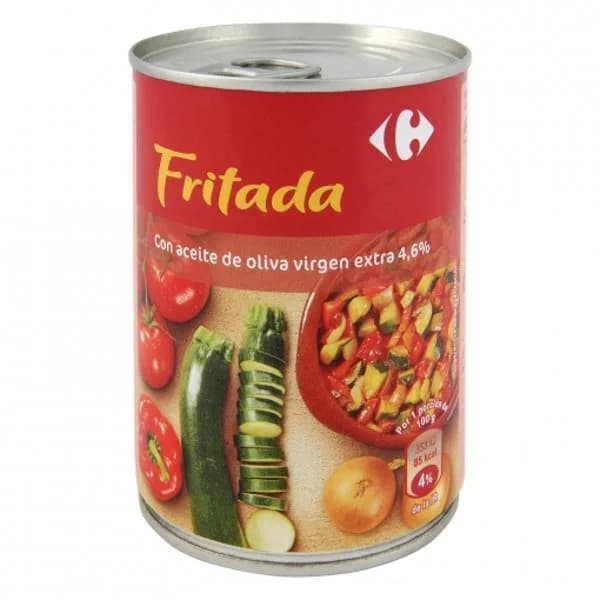 Fritada lata Carrefour 400 g. - 0.4 kg - Imagen del producto en Findit