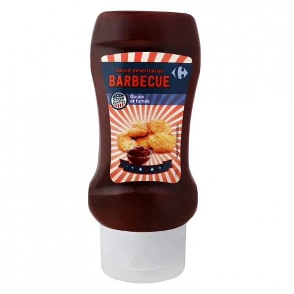 Salsa barbacoa Carrefour envase 400 g. - 0.4 kg - Imagen del producto en Findit