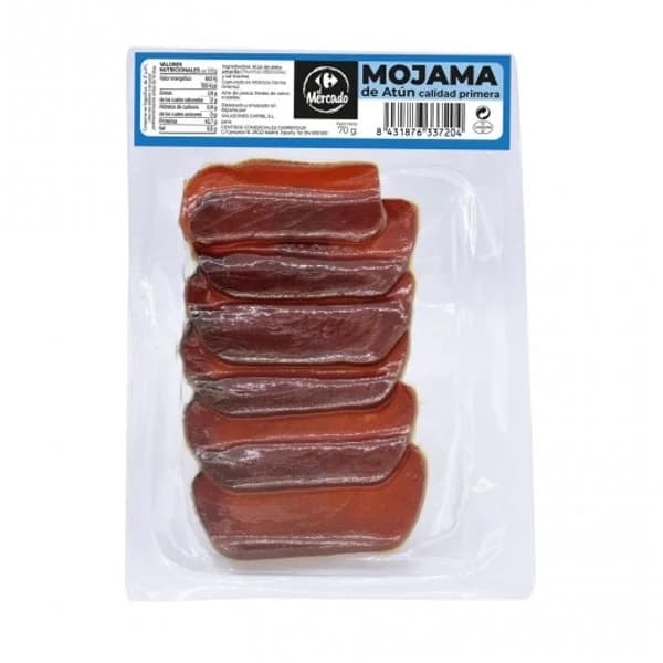Mojama de Atún Carrefour El Mercado 70 g - 0.07 kg - Imagen del producto en Findit
