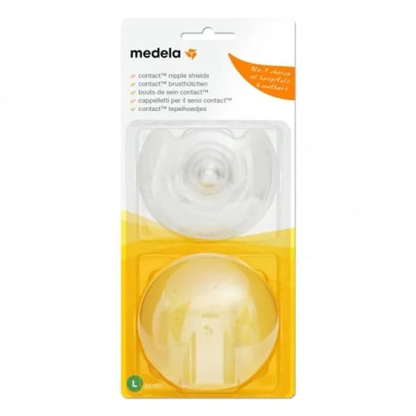 Pezoneras para lactancia de silicona talla L Contact Medela estuche 2 ud. - 2 ud - Imagen del producto en Findit