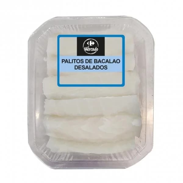 Palitos de bacalao desalados Carrefour 180 g - 1 ud - Imagen del producto en Findit
