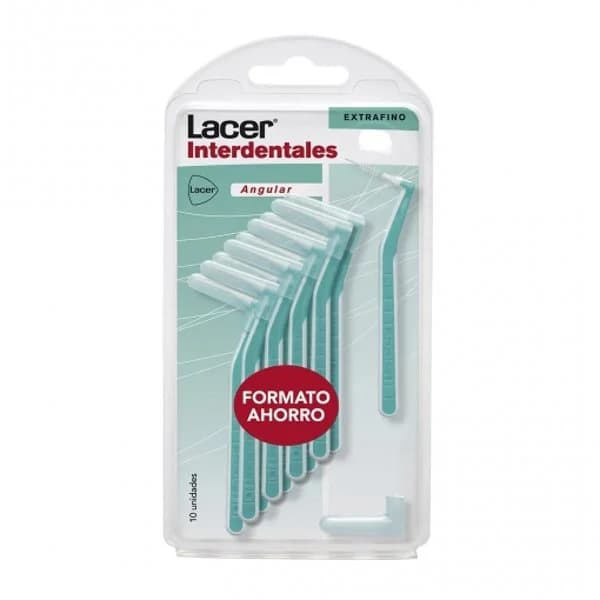 Cepillo interdental angular extrafino Lacer 10 ud. - 9.99 ud - Imagen del producto en Findit