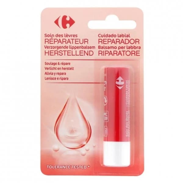 Bálsamo labial reparador Carrefour 4 g. - 1 ud - Imagen del producto en Findit