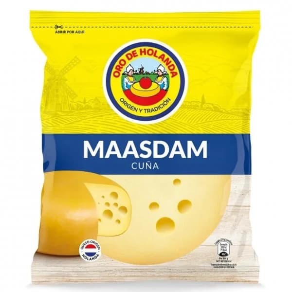 Queso maasdam 300 g - 0.3 kg - Imagen del producto en Findit