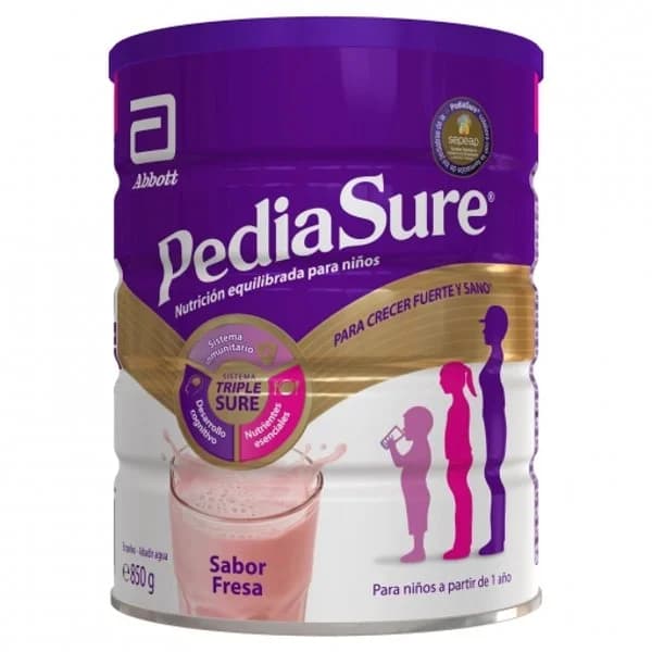 Complemento alimenticio desde 12 meses sabor fresa Pediasure 850 g. - 0.85 kg - Imagen del producto en Findit