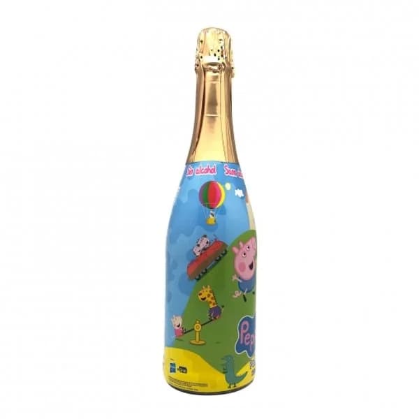 Espumoso infantil sin alcohol Peppa Pig sin gluten 75 cl. - 0.75 l - Imagen del producto en Findit