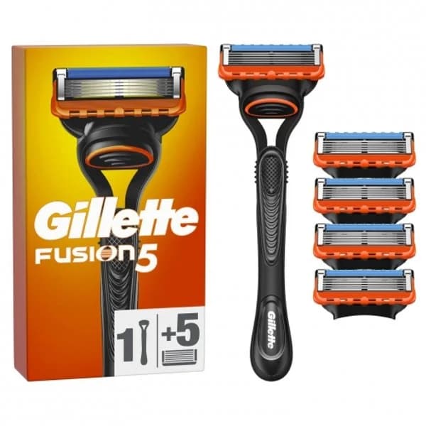Maquinilla Fusion5 Gillette + Recambio 5 ud. - 1 ud - Imagen del producto en Findit