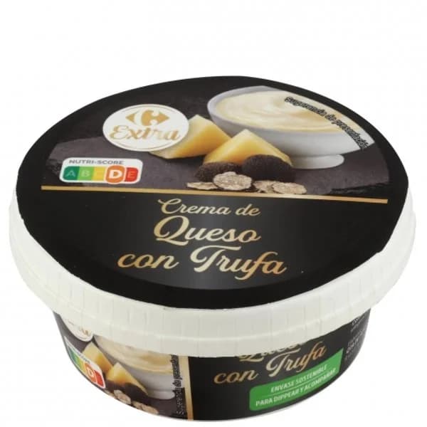Crema de queso con trufa Extra Carrefour 125 g. - 0.13 kg - Imagen del producto en Findit