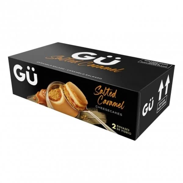Tarta de queso caramelo salado Gü pack 2 unidades 92 g. - 0.18 kg - Imagen del producto en Findit