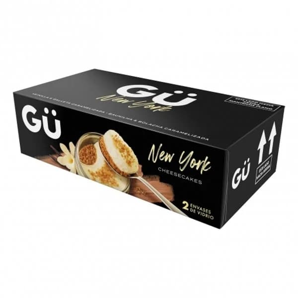 Tarta de queso New York Gü pack 2 unidades 80 g. - 0.16 kg - Imagen del producto en Findit
