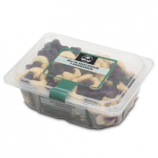 Mix arándanos y anacardos Carrefour 250 g - 0.25 kg - Imagen del producto en Findit