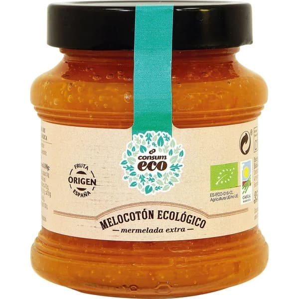 Mermelada Ecológica Melocotón - 1 ud - Imagen del producto en Findit