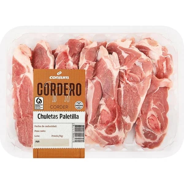 Chuletas de Paletilla - 0.4 kg - Imagen del producto en Findit