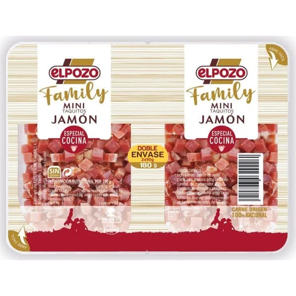 Mini Taquitos Jamón - 0.18 kg - Imagen del producto en Findit
