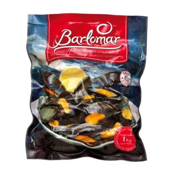 Mejillones envasados 1kg - 1 ud - Imagen del producto en Findit