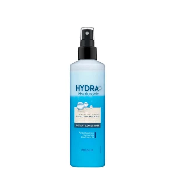 Acondicionador instantáneo Hydra hyaluronic Deliplus cabello de normal a seco - 0.25 l - Imagen del producto en Findit