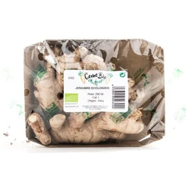 Jengibre ecológico bandeja (200 g aprox) - 0.2 kg - Imagen del producto en Findit
