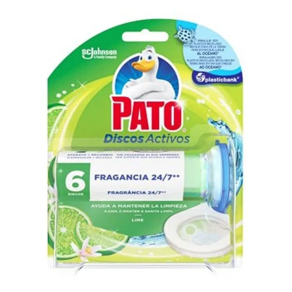 Limpiador WC discos activos lima - 1 ud - Imagen del producto en Findit