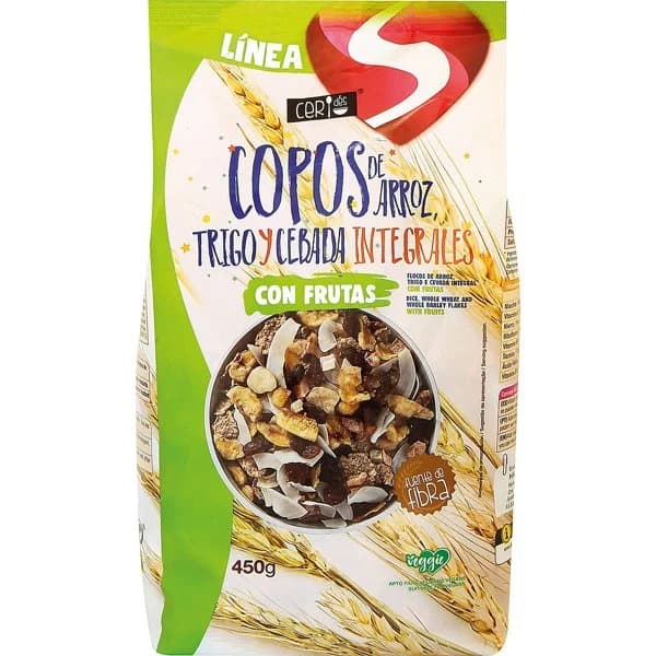 Copos Integrales con Fruta - 0.45 kg - Imagen del producto en Findit