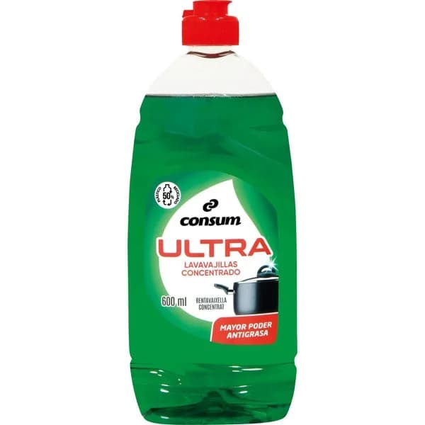 Lavavajillas Concentrado Ultra - 0.6 l - Imagen del producto en Findit