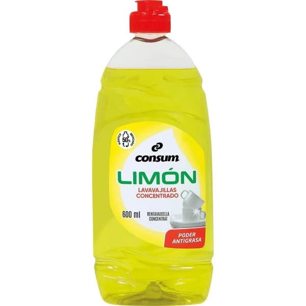 Lavavajillas Concentrado Limón - 0.6 l - Imagen del producto en Findit