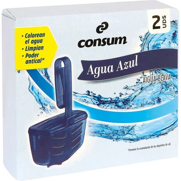 Colgador WC Agua Azul - 2 ud - Imagen del producto en Findit
