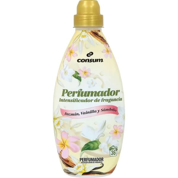 Perfumador Líquido Ropa Jazmín Sándalo y Vainilla - 35 ud - Imagen del producto en Findit