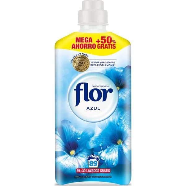 Suavizante Ropa Concentrado Azul 1,06L - 57 ud - Imagen del producto en Findit