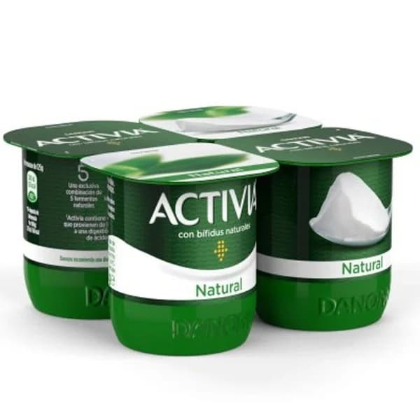 Yogur bífidus natural 4x120 g - 0.48 kg - Imagen del producto en Findit