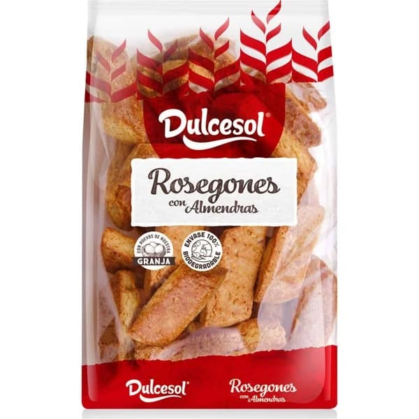 Rosegones Almendra Bolsa - 0.2 kg - Imagen del producto en Findit
