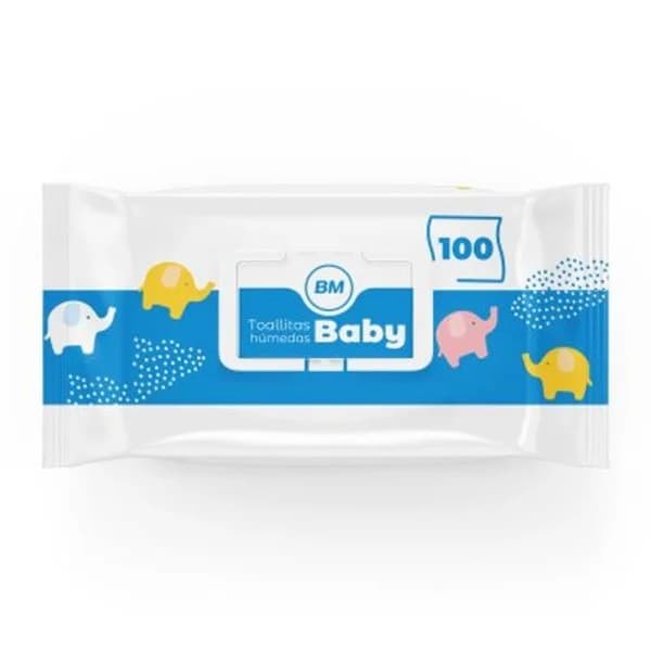 Toallitas húmedas baby 100 unidades - 65 ud - Imagen del producto en Findit