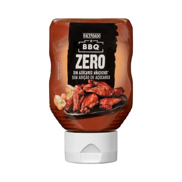 Salsa Barbacoa Zero sin azúcares añadidos Hacendado - 1 ud - Imagen del producto en Findit
