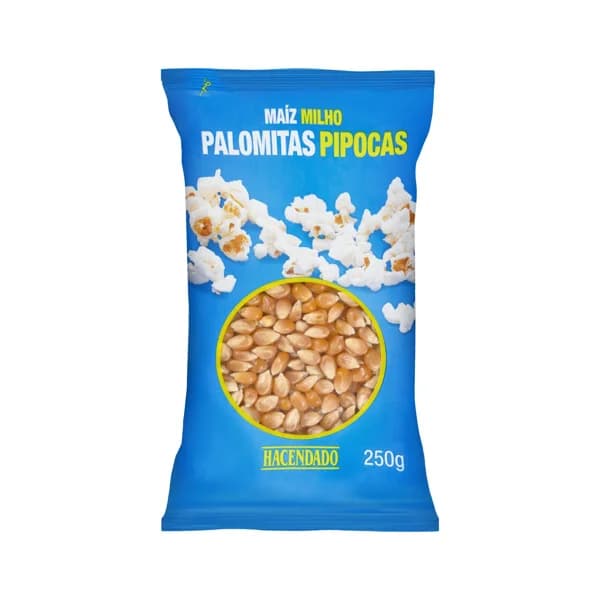 Maíz palomitas Hacendado - 0.25 kg - Imagen del producto en Findit
