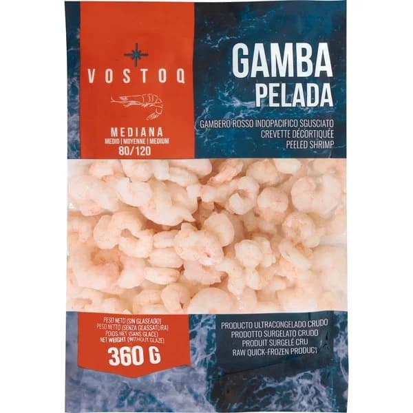Gambas Peladas Mediana - 0.36 kg - Imagen del producto en Findit