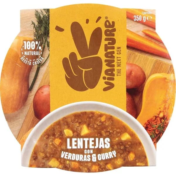Guiso Lentejas con Verduras - 0.35 kg - Imagen del producto en Findit