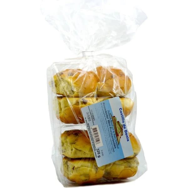 Mini Bollos Con Pasas - 0.32 kg - Imagen del producto en Findit