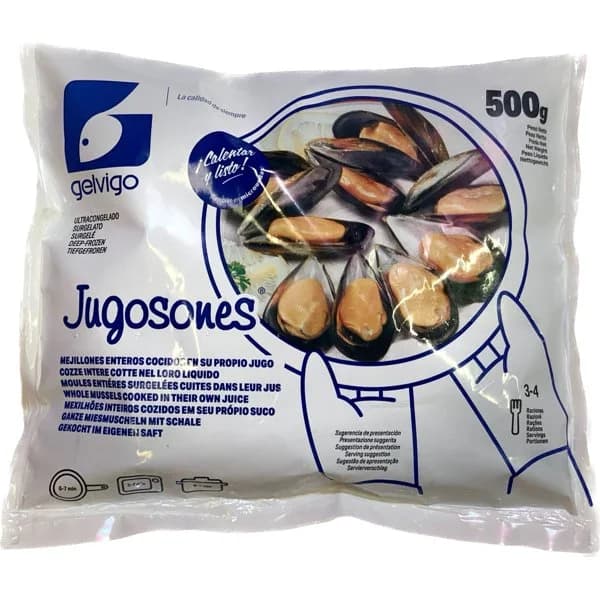 Mejillón Jugosón congelado - 0.5 kg - Imagen del producto en Findit