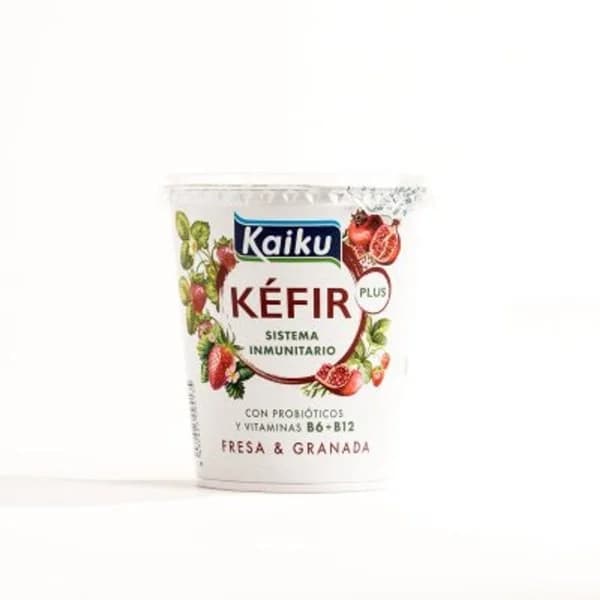 Kéfir con fresa y granada 350 g - 0.35 kg - Imagen del producto en Findit