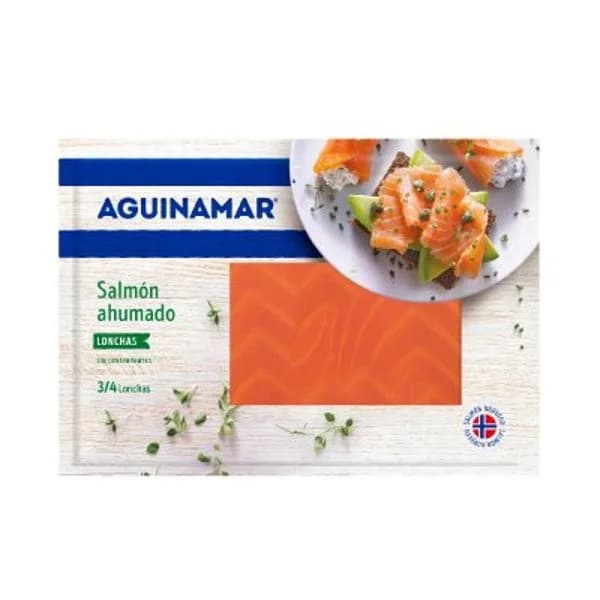 Salmón ahumado 100 g - 0.1 kg - Imagen del producto en Findit
